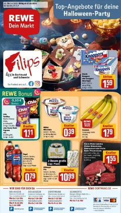 Vorschau von dem Prospekt des Geschäftes Rewe, gültig ab dem 26.10.2025