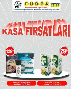 Furpa Kasa Fırsatları 28.07.2025 - Broşürünün önizlemesi