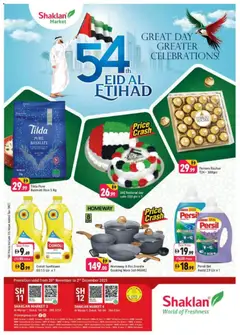 Preview of the catalogue Eid Al Etihad Deals - Shaklan Market 3, Al Warqa 1 of store Shaklan valid from 28 Nov, 2025