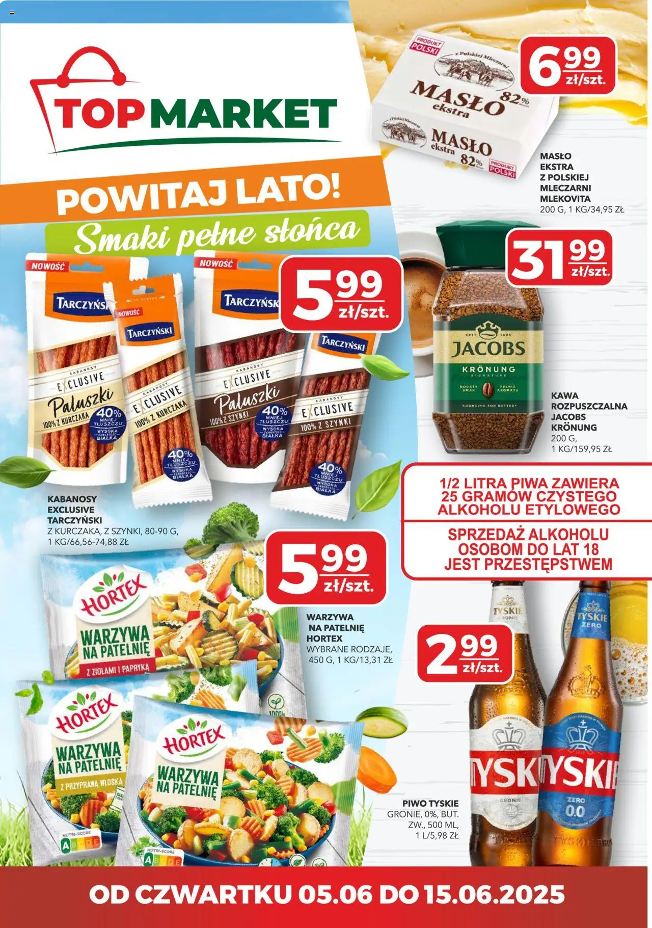 Top Market Gazetka od 05.06.2025 - Nowa Gazetka - Numer strony 1