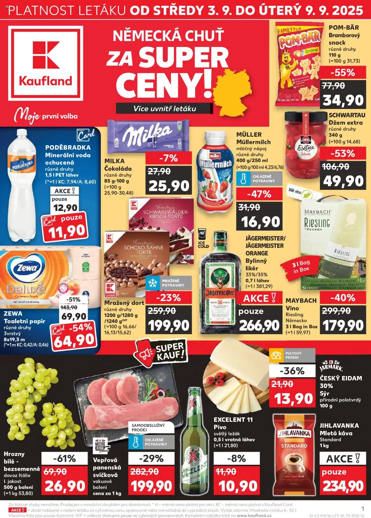  KAUFLAND Leták - Liberec (03.09.2025) příští týden 
