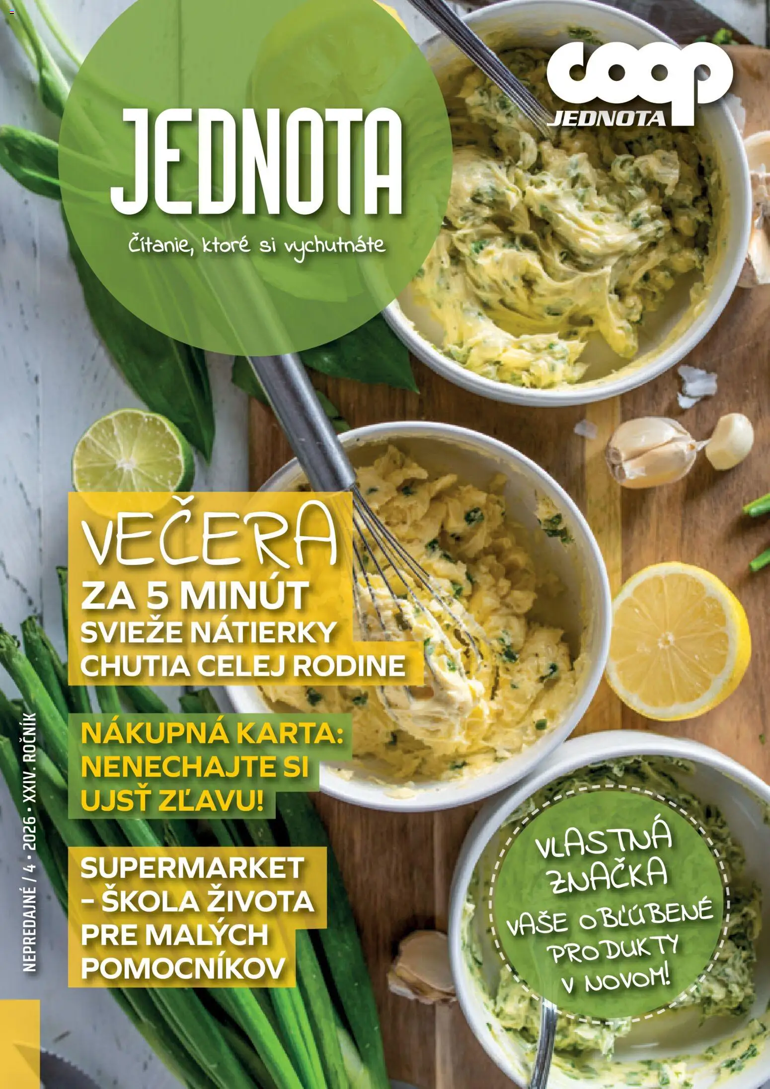 Náhľad COOP Jednota letáku platného od 01.04.2026