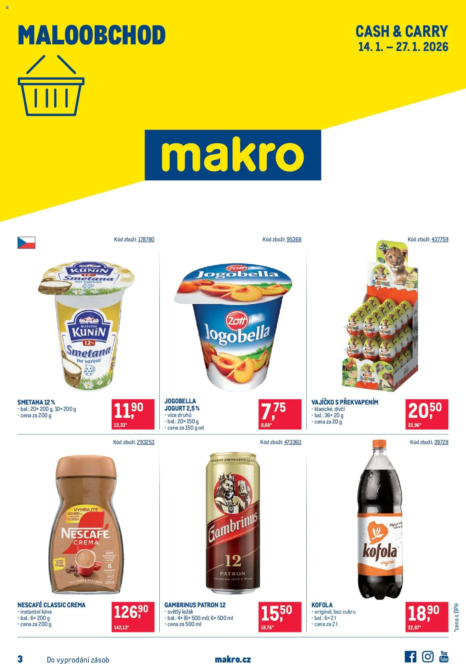 Náhled nabídky: Makro Leták - Maloobchod platný od 14.01.2026