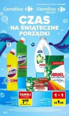 Pogląd gazetki "Czas na świąteczne porządki" ze sklepu Carrefour ważnej od 17.11.2025