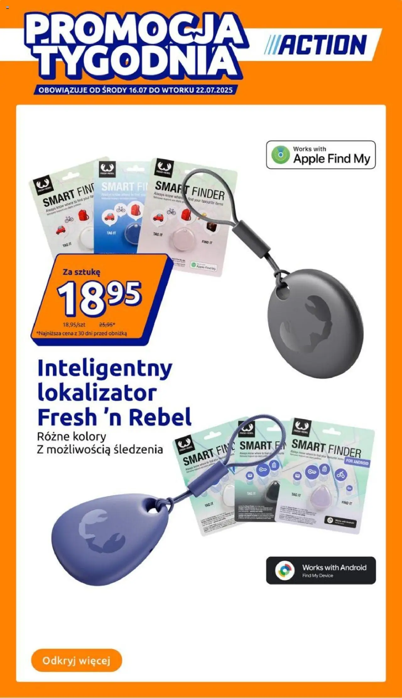 Action gazetka od 16.07.2025 - Gazetka od jutra, sklep online - Numer strony 1
