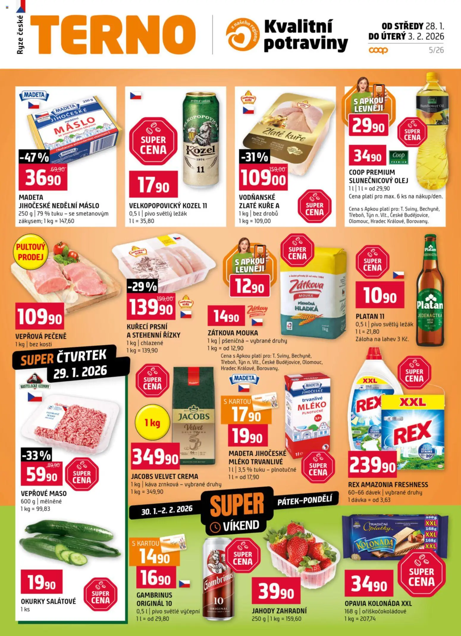 Náhled nabídky: Terno Leták platný od 28.01.2026