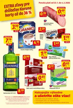 Náhľad Koruna letáku platného od 23.01.2026