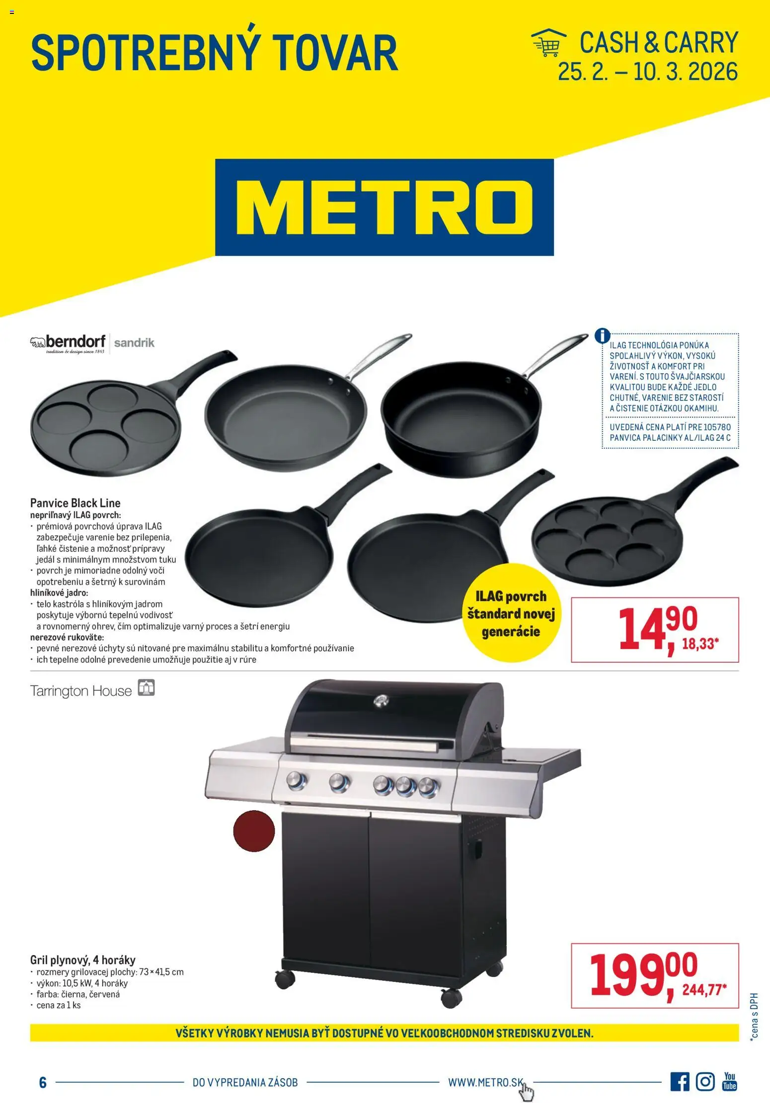 Náhľad Metro letáku platného od 25.02.2026 - Gril, Panvica