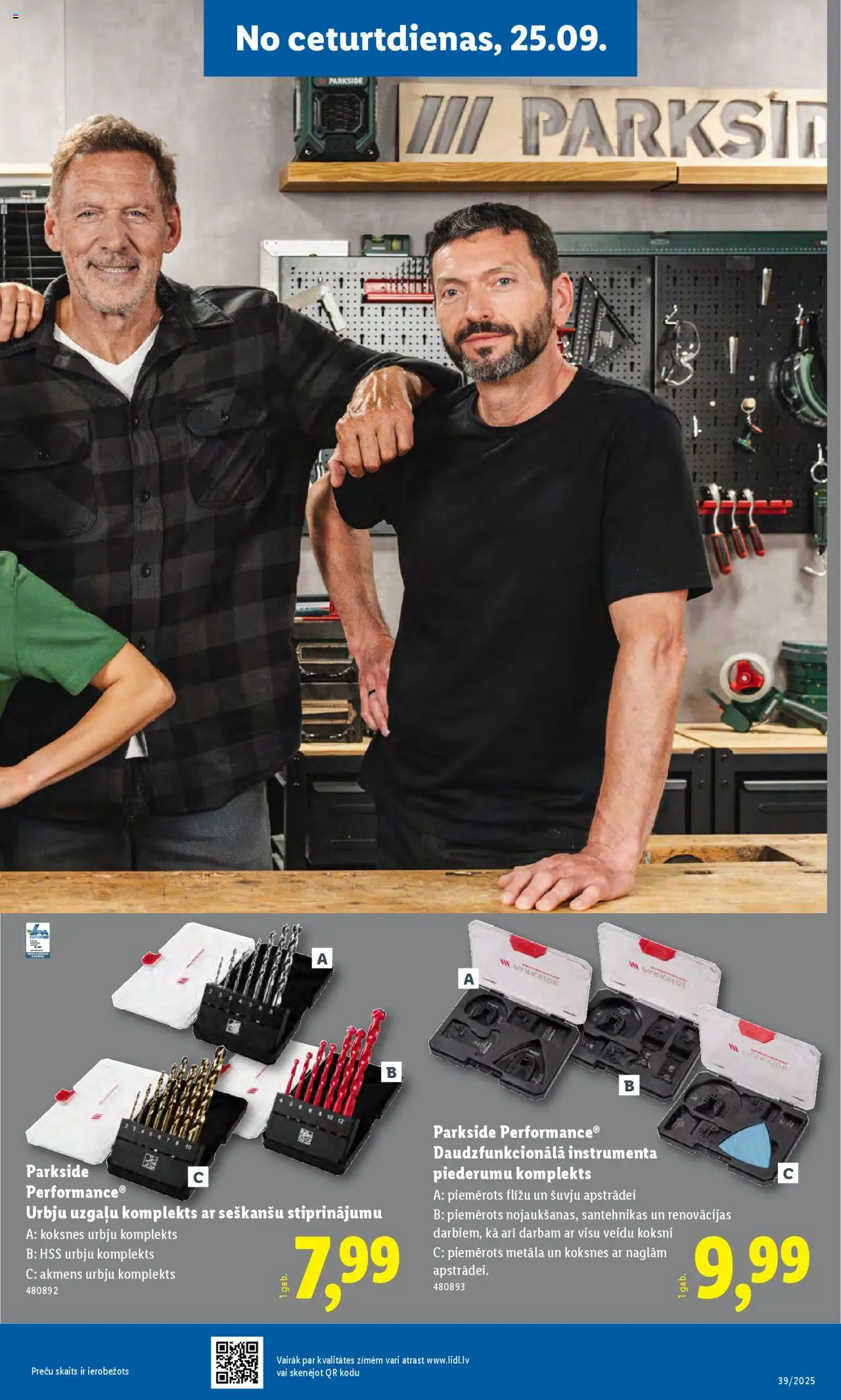 Skatīt Lidl akciju bukletu, derīgs no 2025.09.22