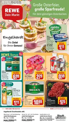 Vorschau von dem Prospekt des Geschäftes Rewe, gültig ab dem 15.03.2026