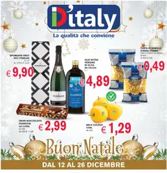 Anteprima dell'opuscolo Volantino D'Italy dal negozio Coal valido da 12/12/2025