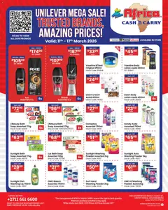 Preview of Africa Cash & Carry flyer valid from 11/03/2026