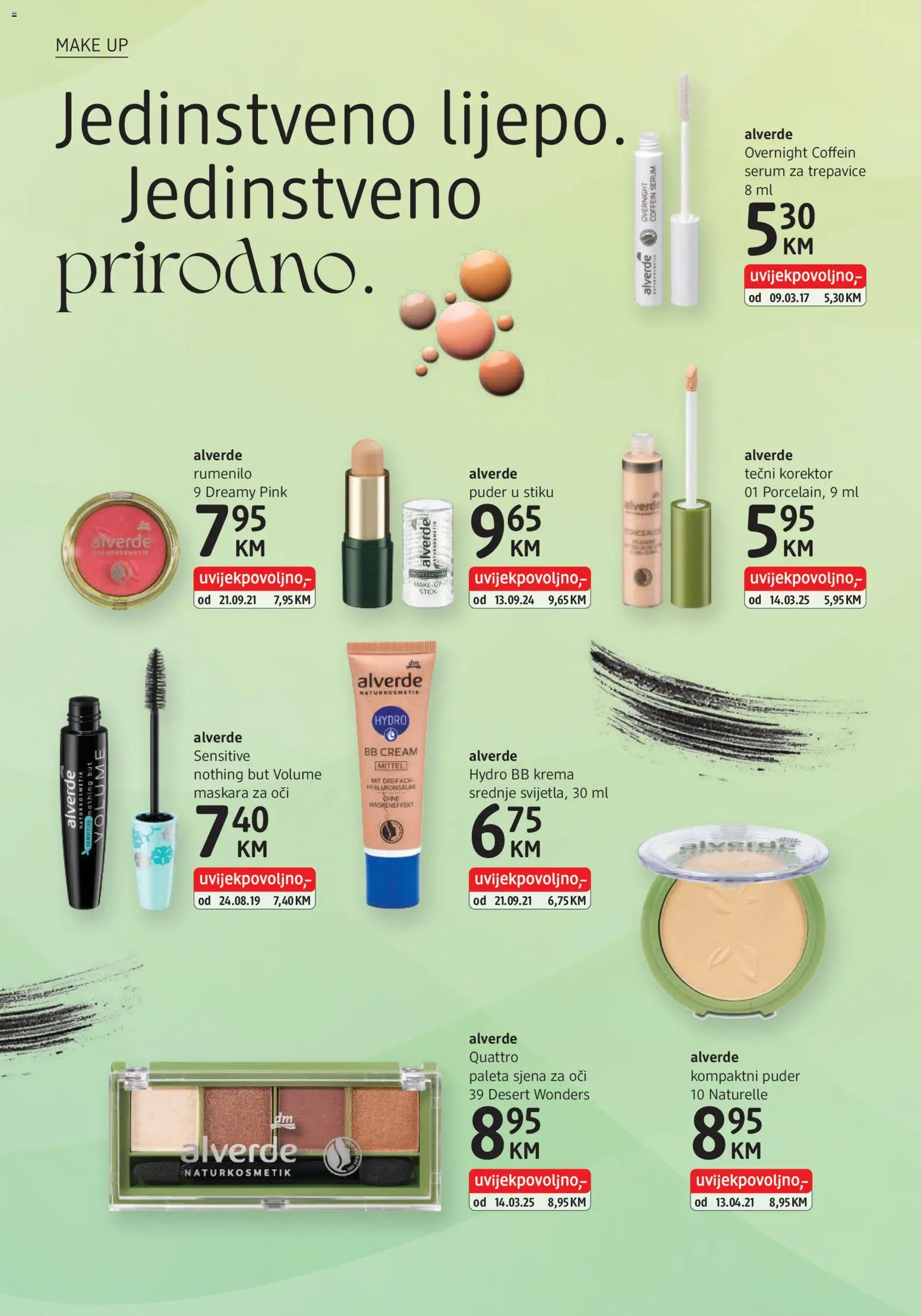 Pregled letka Katalog trgovine DM Drogerie vrijedi od 2025.12.01