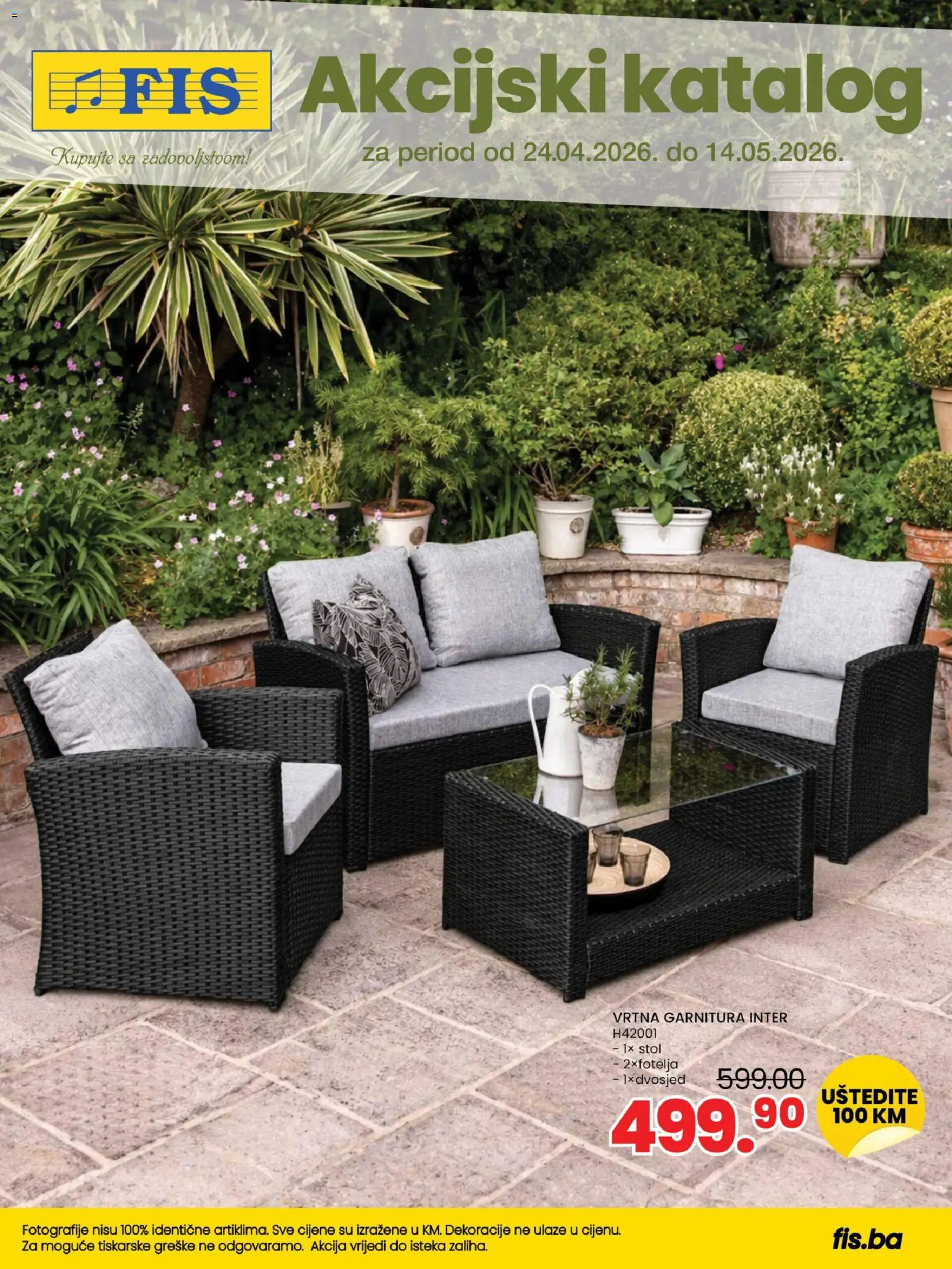 Pregled letka FIS katalog trgovine FIS vrijedi od 24.04.2026