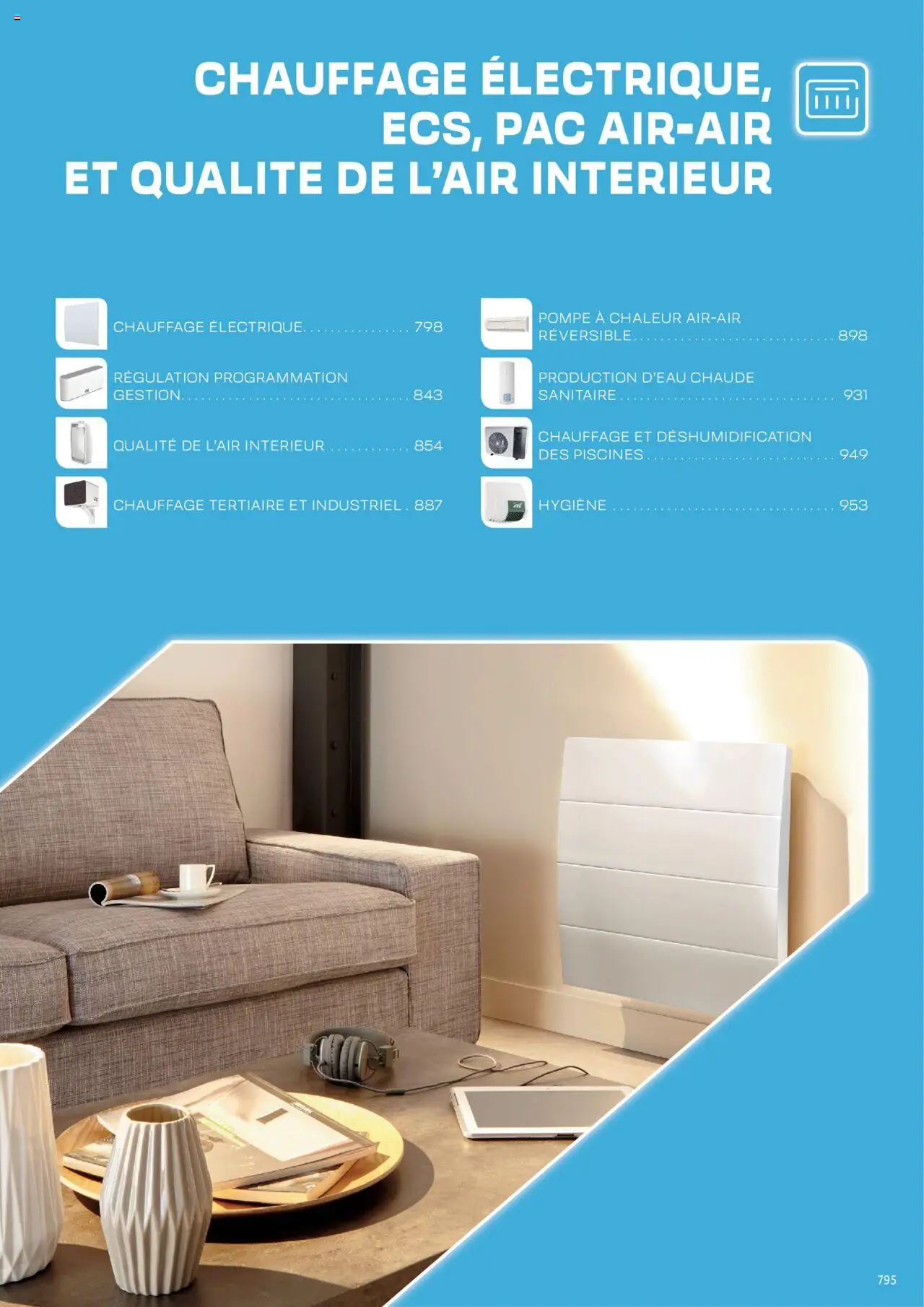Chauffage Électrique, ECS, PAC AIR-AIR Et Qualite De L´Air Interieur de la boutique Rexel valable du 16/07/2025 - Page numéro 1