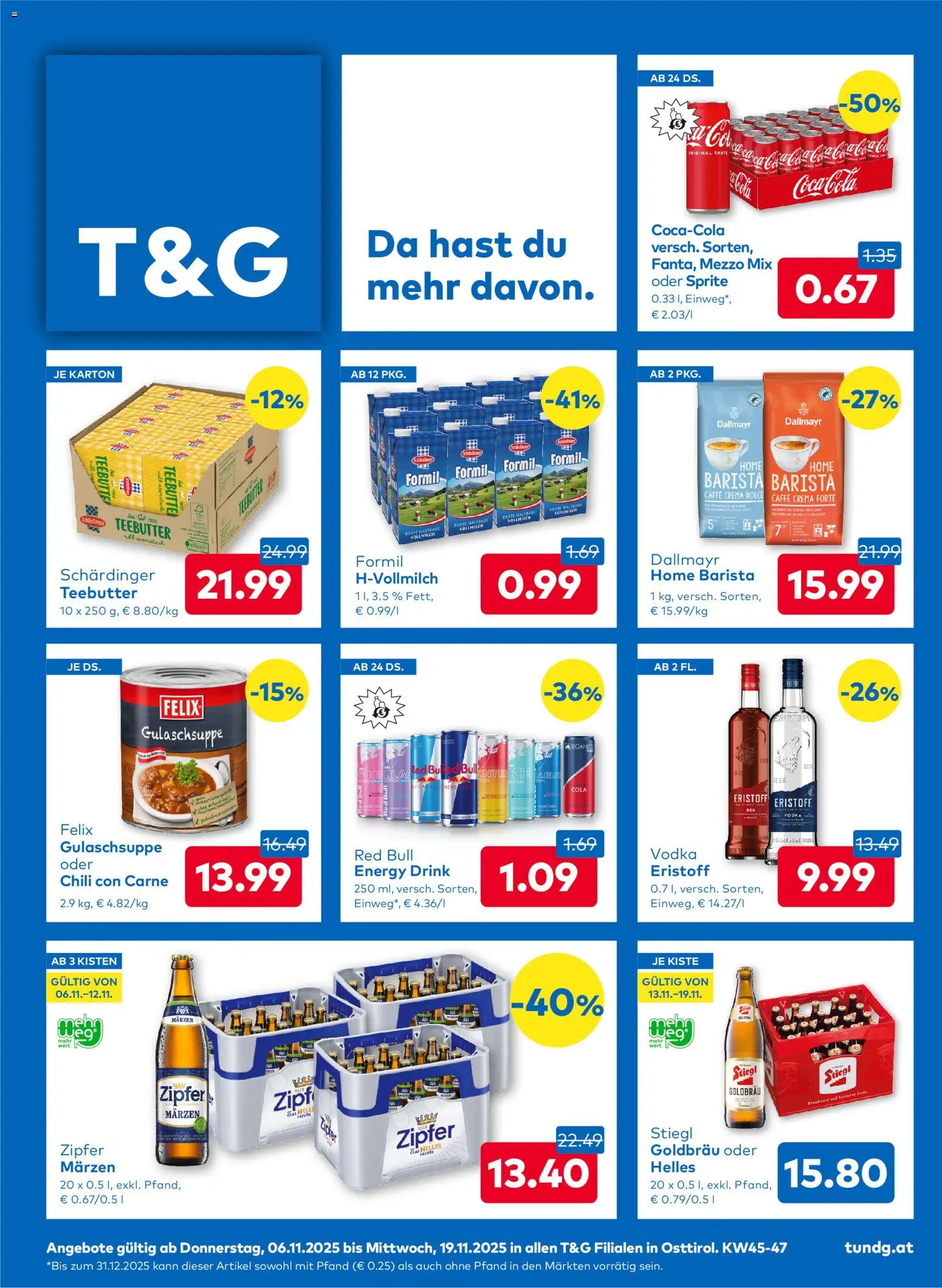  T&G Osttirol ab (06.11.2025 - 19.11.2025) - Seite 1