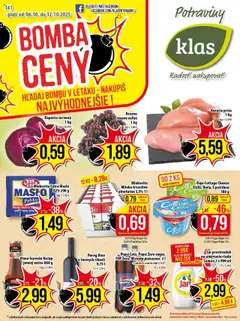 Náhľad Klas letáku platného od 06.10.2025