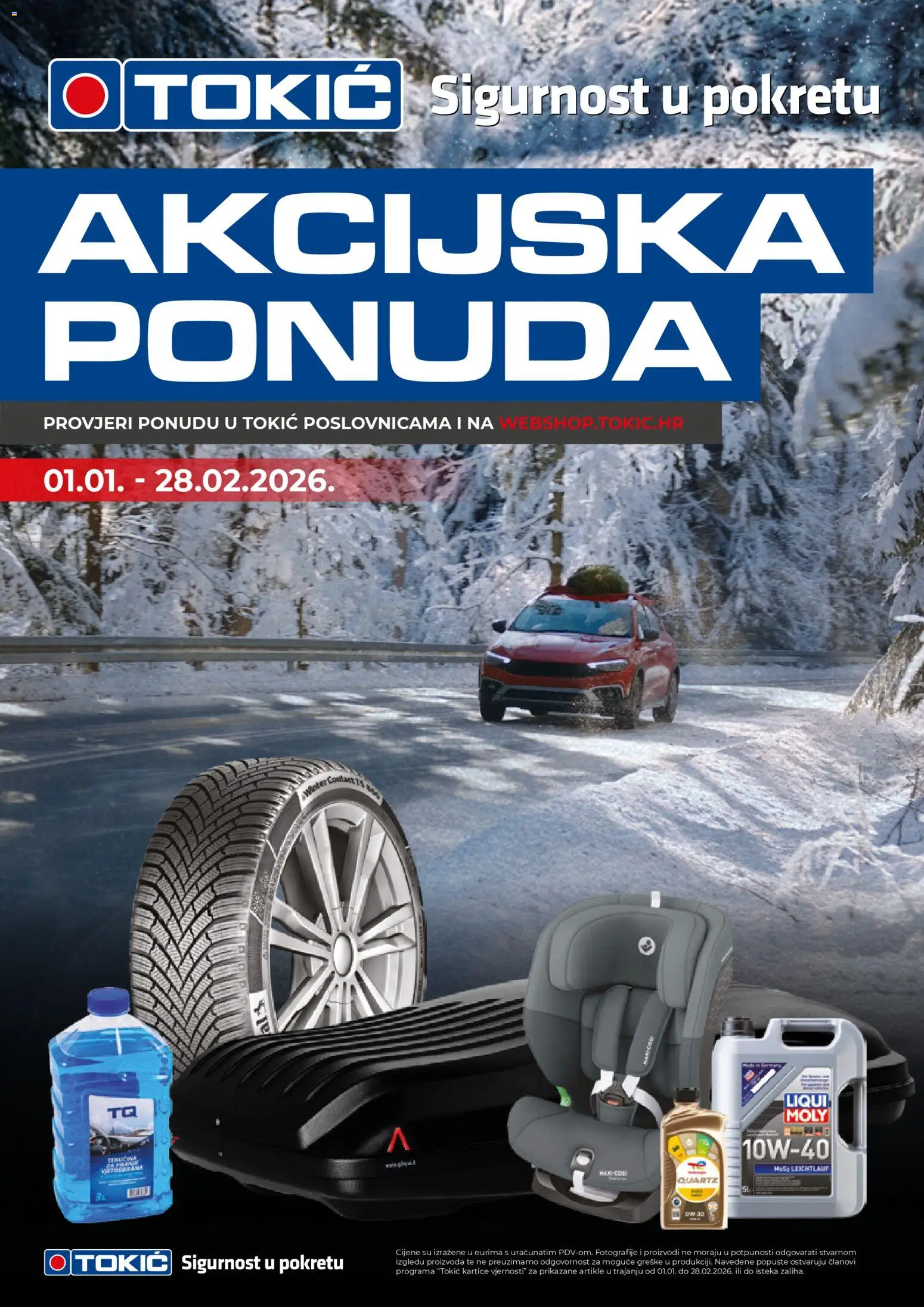 Pregled letka Katalog trgovine Tokić vrijedi od 01.01.2026