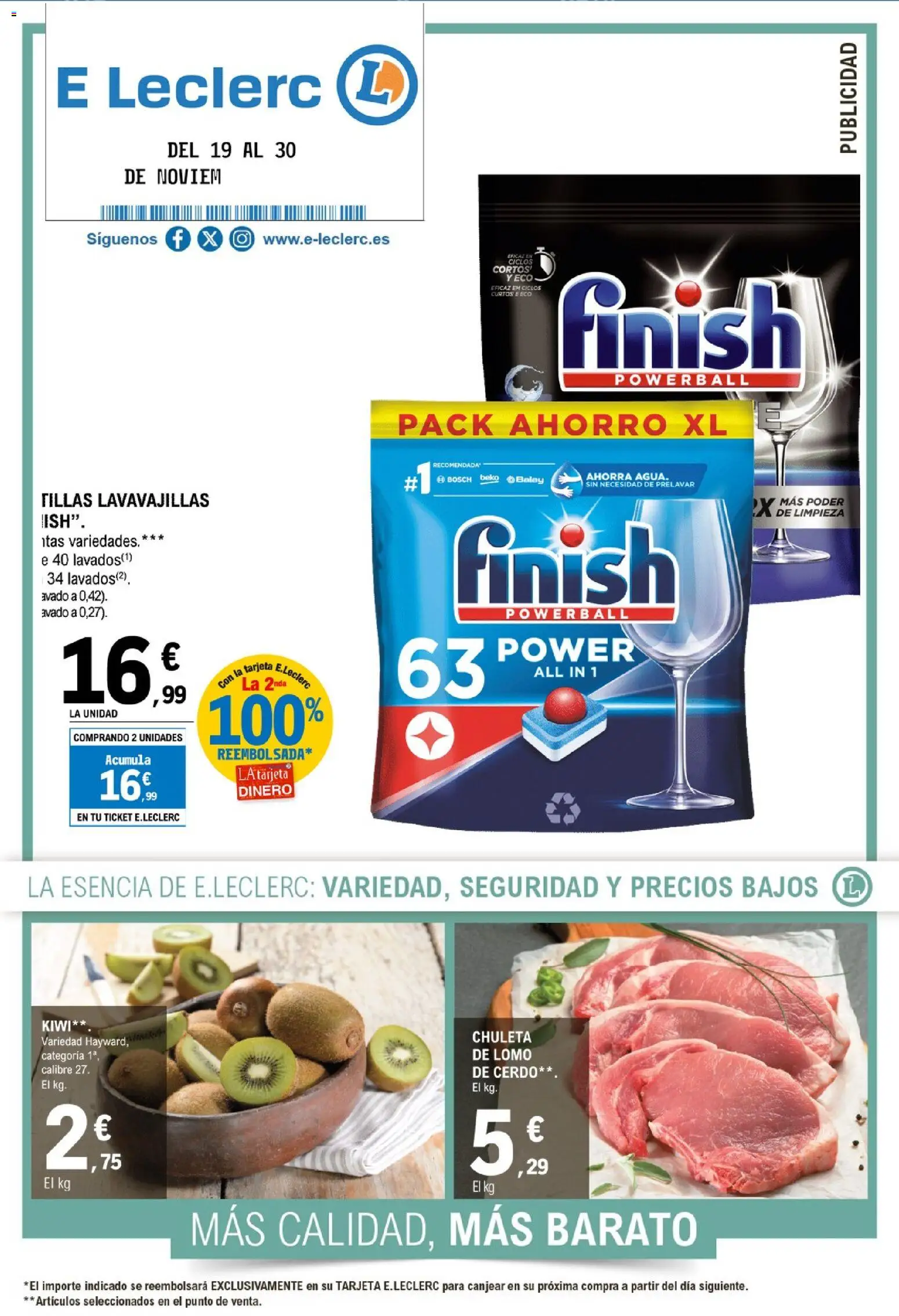 Vista previa del folleto de la tienda E.Leclerc válido desde el 19/11/2025 