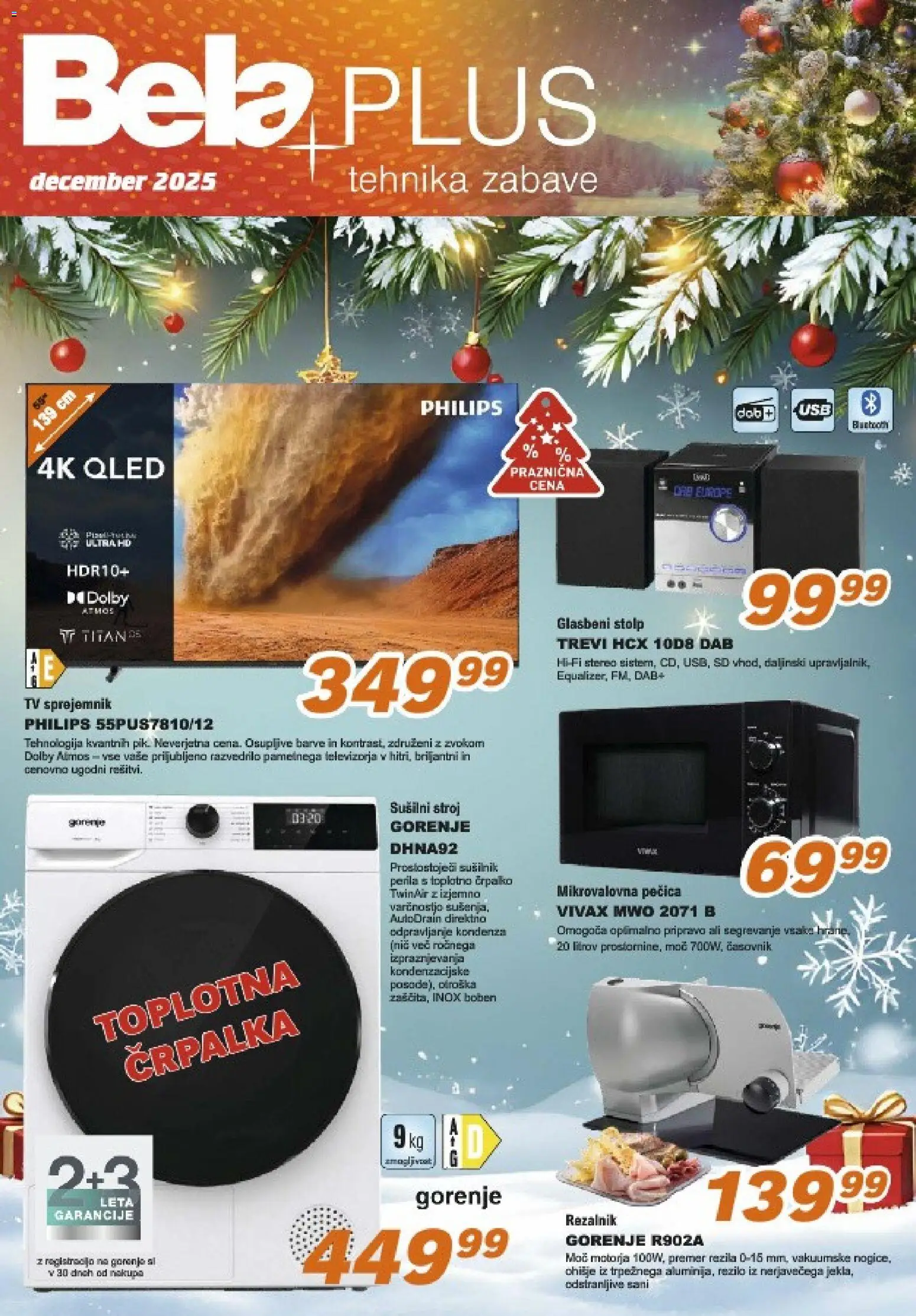 Predogled kataloga iz trgovine Bela plus veljaven od 15.12.2025