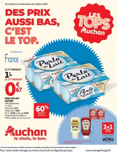 Prévisualisation de Des prix aussi bas, c'est le top du magasin Auchan formulaire valide 14/10/2025