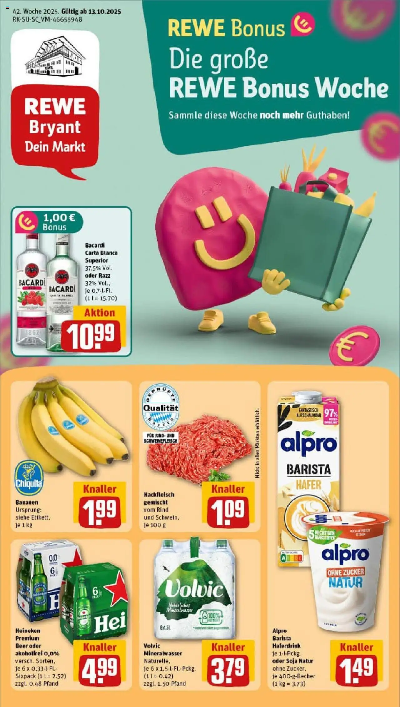 REWE Prospekt ab 13.10.2025 nächste Woche - Prospekt Icking	