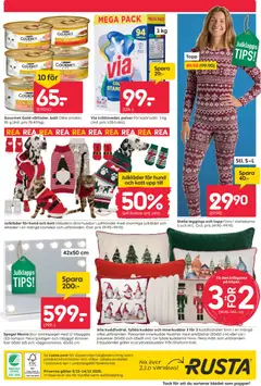 Förhandsgranska reklamblad Aktuella reklamblad Rusta från butik Rusta gäller från 08/12/2025 | Sida: 20