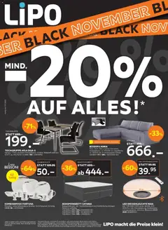 Vorschau des Merkblatts Black Friday vom Shop Lipo gültig von 04.11.2025 bis 17.11.2025