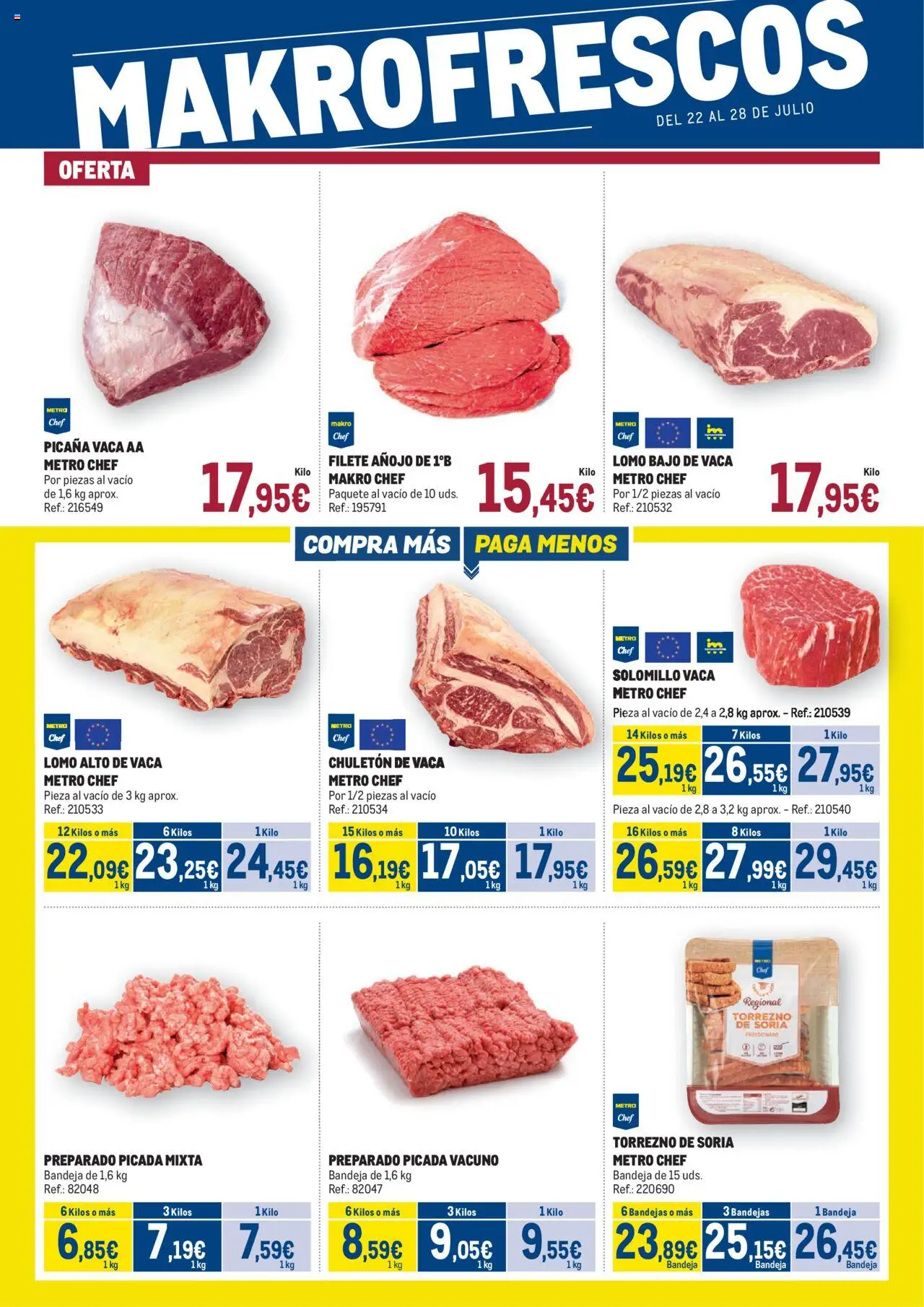 Makro Fresco Norte 2 > 22/07 - 28/07/2025 > Ofertas