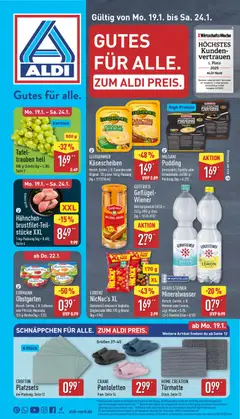 Vorschau von dem Prospekt des Geschäftes Aldi, gültig ab dem 19.01.2026