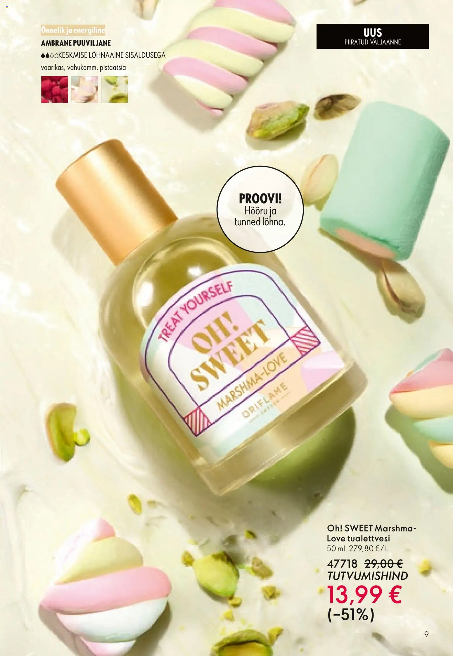 Oriflame kliendilehe eelvaade alates 2026.01.28