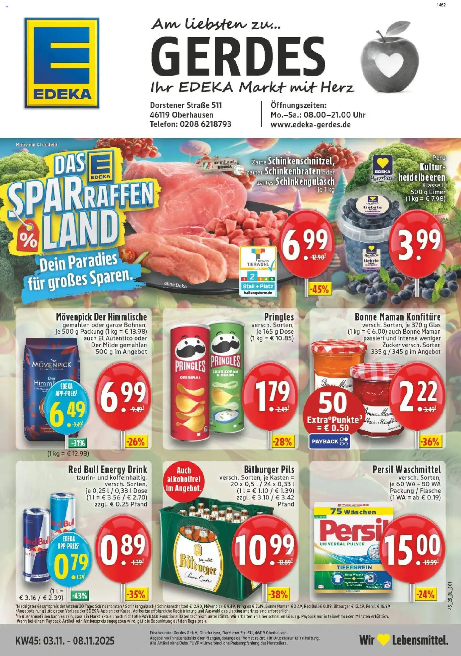 Vorschau von dem Prospekt des Geschäftes Edeka, gültig ab dem 02.11.2025