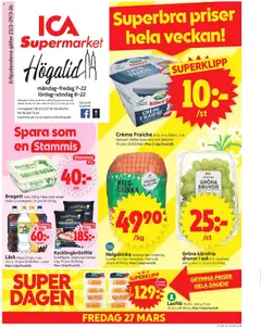 Förhandsgranska reklamblad Stockholm från butik ICA Supermarket gäller från 23/03/2026