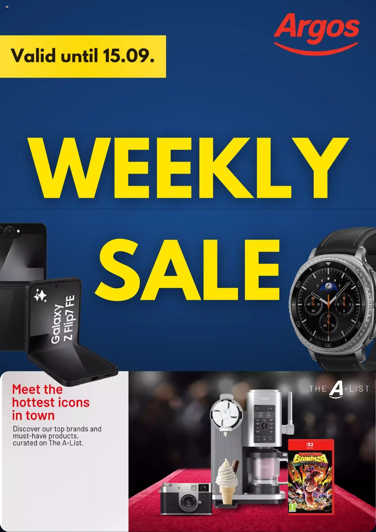 Argos shop Weekly offers valid from 09/09/2025 - Page number 1