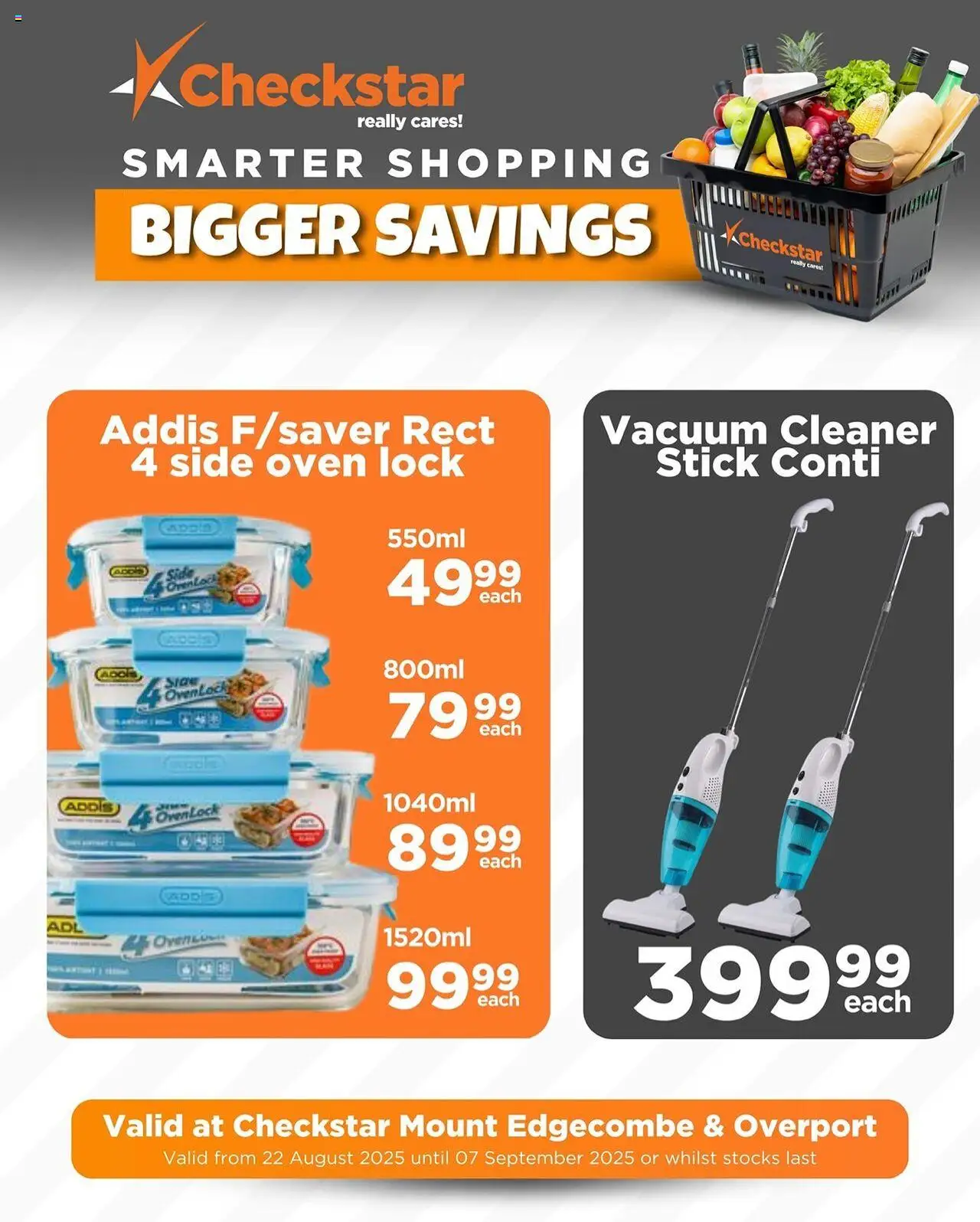 Check Star Mount Edgecombe and Overport Smarter Shopping, Bigger Savings! from 22/08 - 07/09/2025 > Promotions