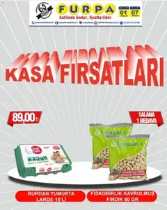 Furpa Kasa Fırsatları 01.12.2025 - Broşürünün önizlemesi