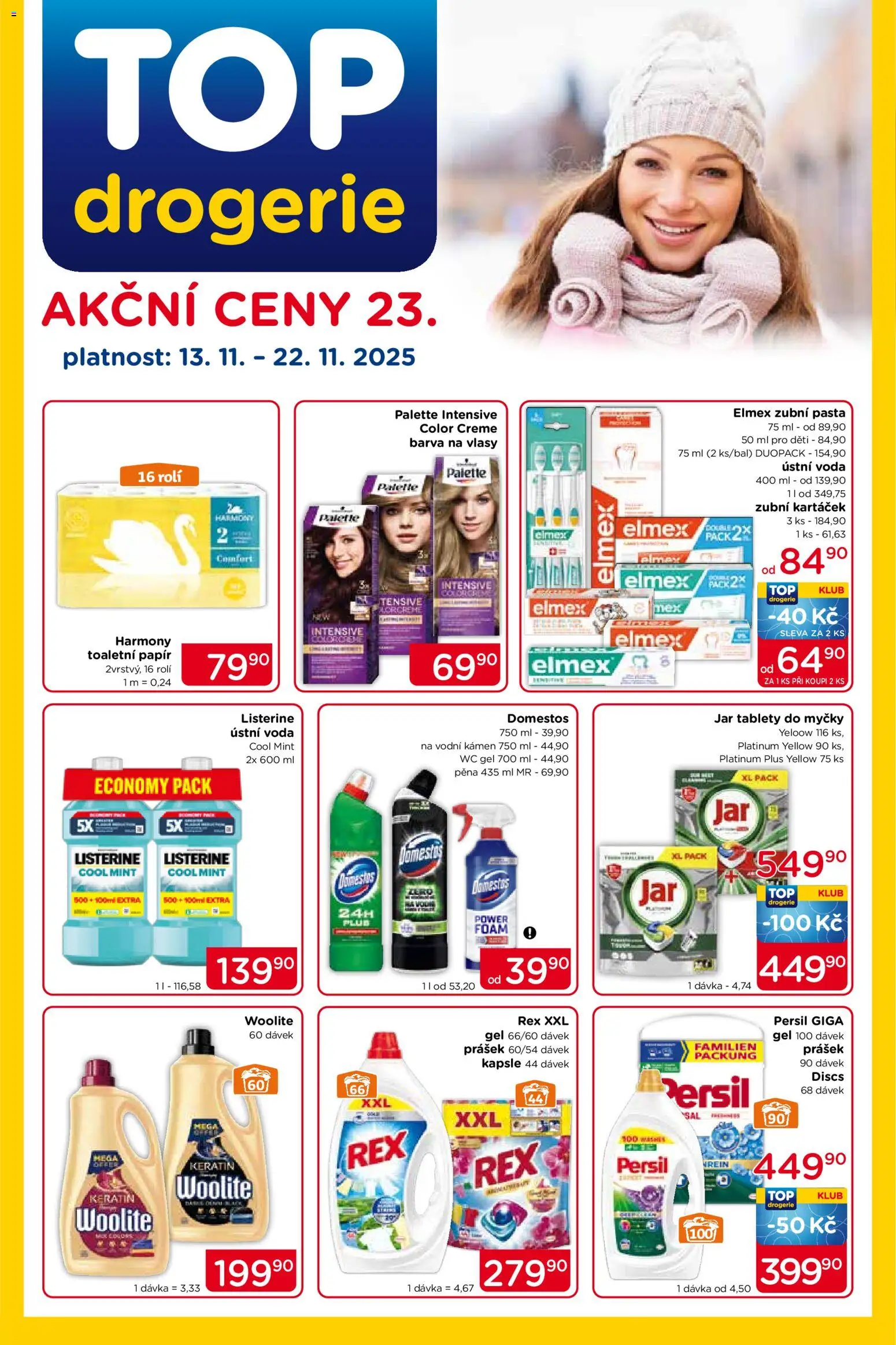 Náhled nabídky: Top drogerie Leták platný od 13.11.2025