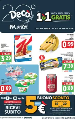 Anteprima dell'opuscolo Decò volantino Market Palese, Modugno dal negozio Decò valido da 09/04/2026