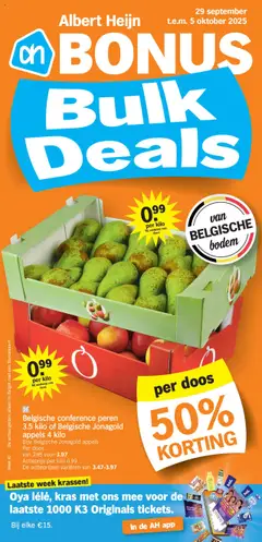 Prévisualisation de Folder week / de la semaine 40 du magasin Albert Heijn formulaire valide 29/09/2025