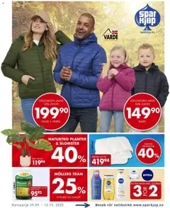 Forhåndsvis Kundeavis fra butikk Spar Kjøp gyldig fra 29/09/2025
