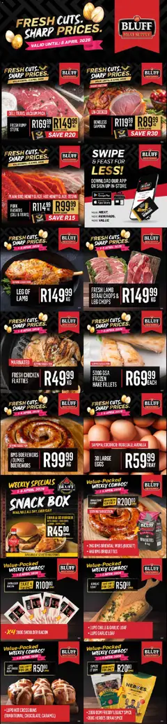 Preview of Bluff Meat Supply flyer valid from 01/04/2026