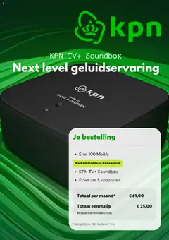 Voorbeeld van Folder van winkel KPN geldig vanaf 01-08-2025