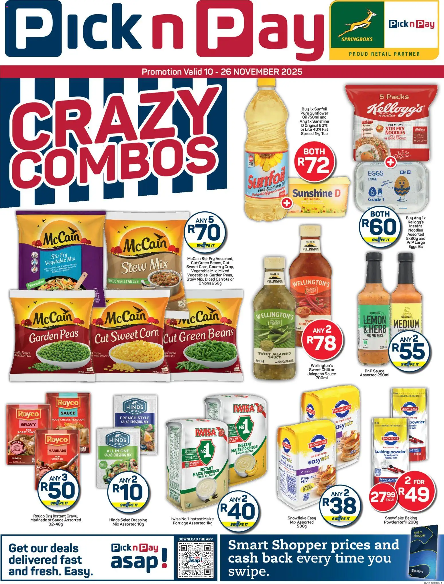 Preview of Pick n Pay flyer valid from 10/11/2025