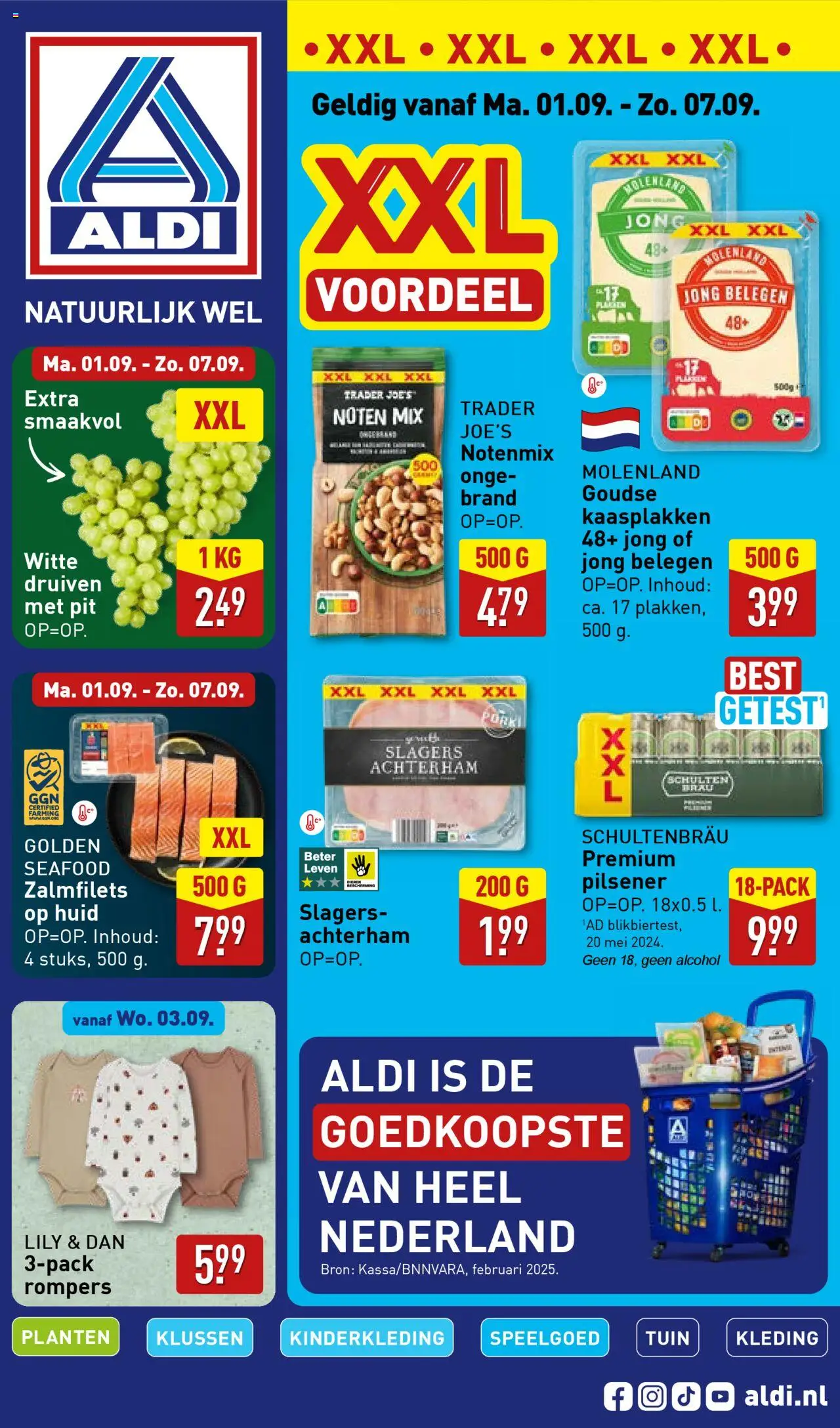 Aldi shop Folder week 36 geldig vanaf 01-09-2025 - Paginanummer 1