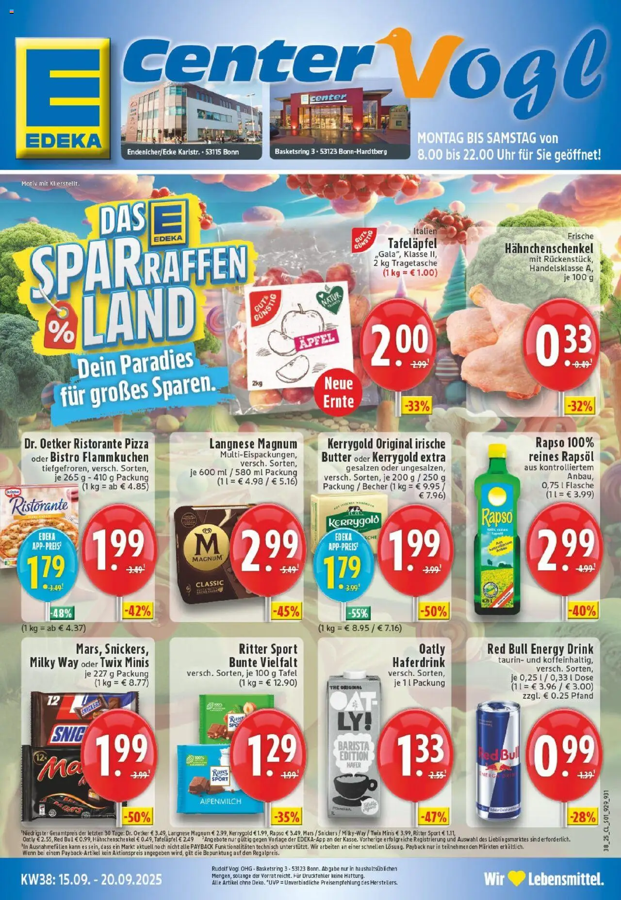 EDEKA Prospekt ab 14.09.2025 - Prospekt Bonn Online