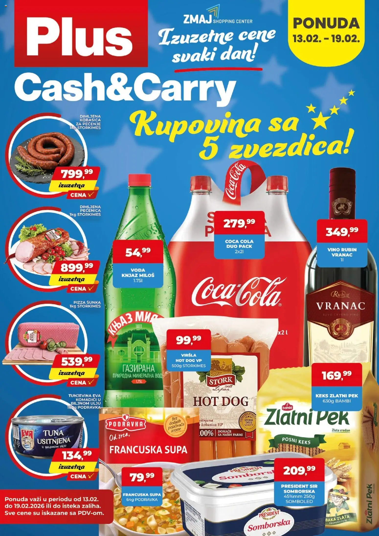 Pregled Plus Cash & Carry kataloga - važi od 13.02.2026