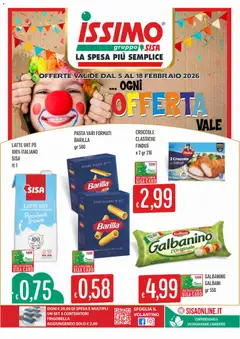 Anteprima dell'opuscolo Volantino Issimo dal negozio SISA valido da 05/02/2026
