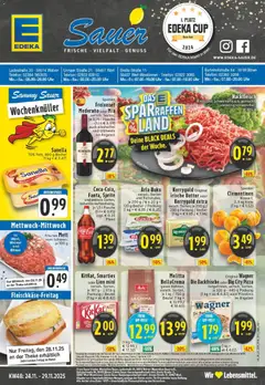 Vorschau von dem Prospekt des Geschäftes Edeka, gültig ab dem 23.11.2025
