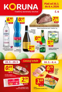 Náhľad Koruna letáku platného od 20.03.2026