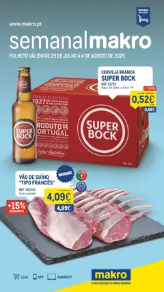 Pré-visualização do folheto da loja Makro válida a partir de 29/07/2025